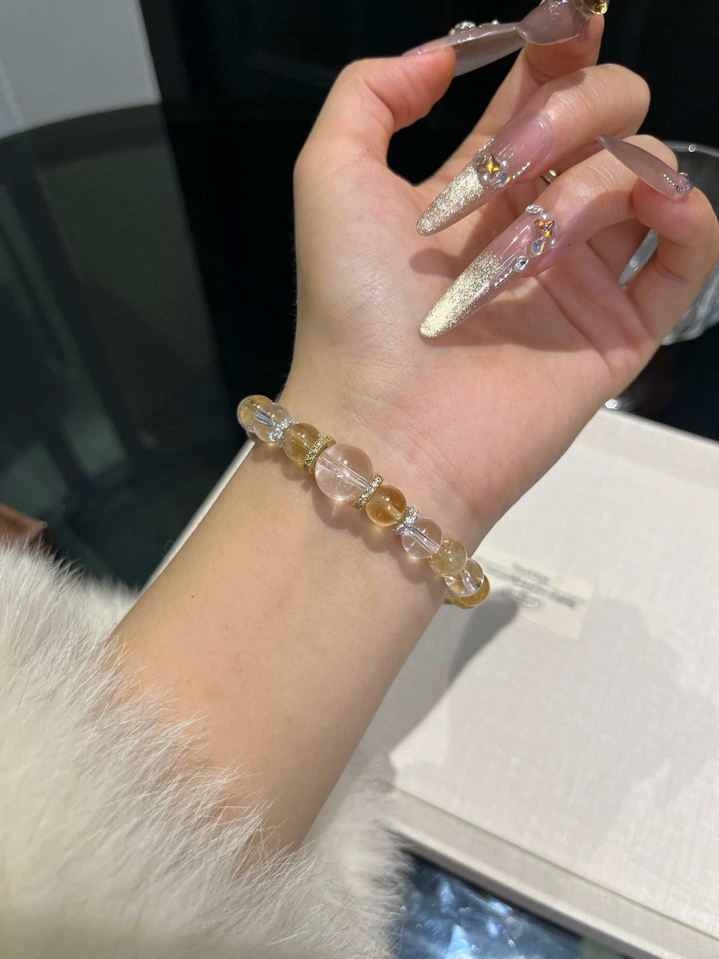 豐盛財富能量~水晶手鍊